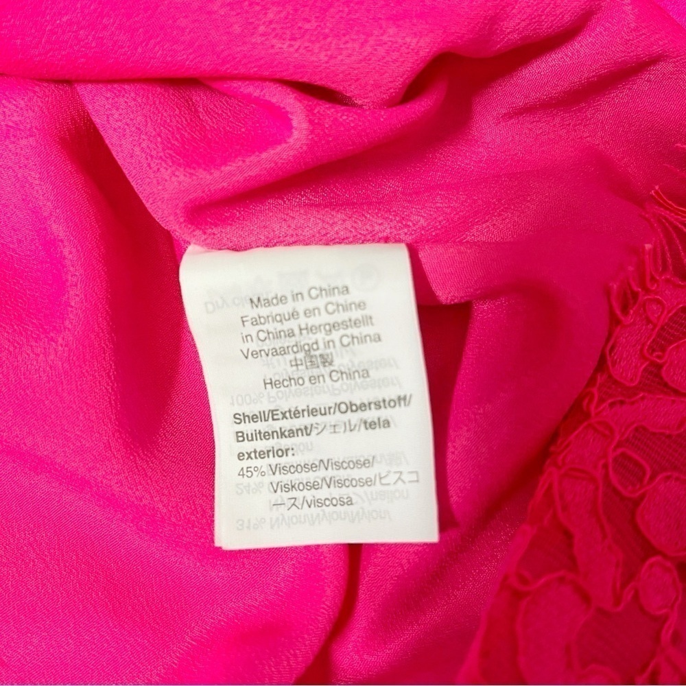 J. Crew Raspberry Lace Midi Dress - Picture 8 of 12